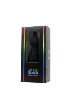 Plug Anal Noir Large Adrien Lastic -SexToys Soldes plug anal noir large adrien lastic 1