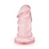 Plug Anal Pénis Jelly Rose 10.6 Cm