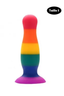 Plug Anal Ventouse Multicouleur 10.5 X 3 Cm