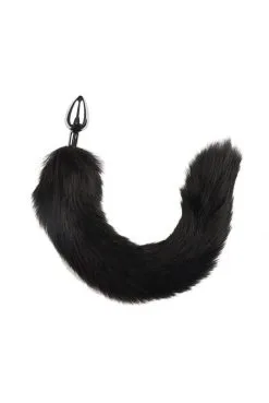 Plug Interchangeable Aluminium Queue Noire Souple -SexToys Soldes plug interchangeable aluminium queue noire souple 6