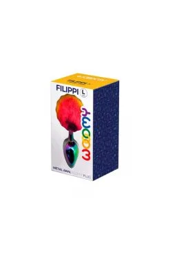 Plug Métal Filippi Rainbow Taille L -SexToys Soldes plug metal filippi rainbow taille l 2