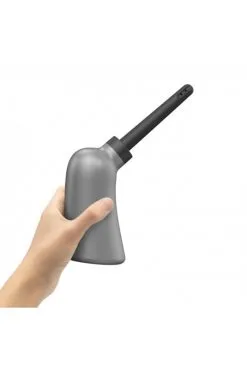 Poire à Lavement Douche Mate Grise -SexToys Soldes poire a lavement douche mate grise 3