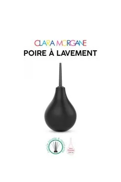 Poire à Lavement Noir Clara Morgane -SexToys Soldes poire a lavement noir clara morgane 2