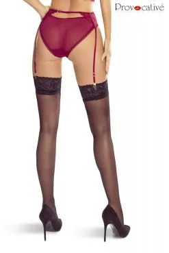Porte Jarretelles Bordeaux Passion Glamour -SexToys Soldes porte jarretelles bordeaux passion glamour 2