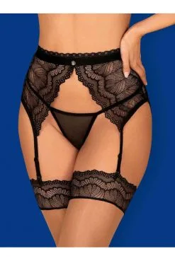 Porte Jarretelles Noir Isabellia -SexToys Soldes porte jarretelles noir isabellia 4