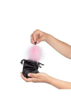 Poudre Comestible Vin Pétillant Fraise Et Plumeau -SexToys Soldes poudre comestible vin petillant fraise et plumeau 3