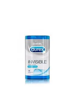 Préservatifs Durex Invisible Sensibilité - Boite De 10