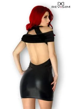 Robe Fetish 2 En 1 Wetlook Voile Transformable -SexToys Soldes robe fetish 2 en 1 wetlook voile transformable 2