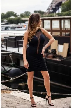 Robe Sexy Dos Et Décolleté Filet Résille -SexToys Soldes robe sexy dos et decollete filet resille 2