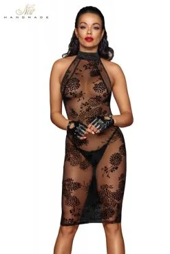 Robe Transparente Sexy Chic Mi Longue En Tulle 9 Robe Transparente Sexy Chic Mi Longue En Tulle -SexToys Soldes robe transparente sexy chic mi longue en tulle 3