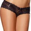 Shorty Taille Basse Dentelle Noire