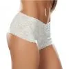Shorty TAILLE XL Dentelle Blanche