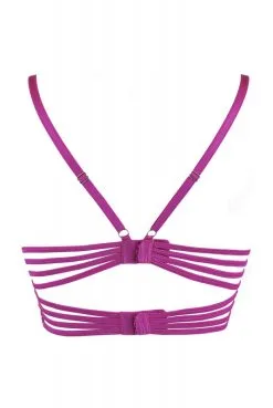 Soutien Bustier Gorge Fuchsia Passion Wave -SexToys Soldes soutien bustier gorge fuchsia passion wave 3