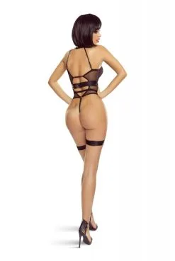 Soutien Gorge Fetish Tour De Cou Harnais Fetish Satiné Noir -SexToys Soldes soutien gorge fetish tour de cou harnais fetish satine noir 7