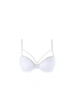Soutien Gorge Push Up Jersey Blanc -SexToys Soldes soutien gorge push up jersey blanc 2