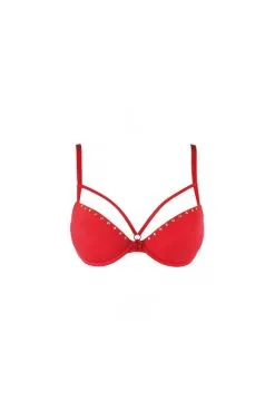Soutien Gorge Push Up Rouge -SexToys Soldes soutien gorge push up rouge 2