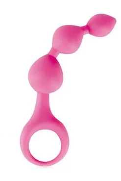 Stimulateur Chapelet Anal Rose à Boules