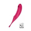 Stimulateur Clito Double Twirling Pro Rouge