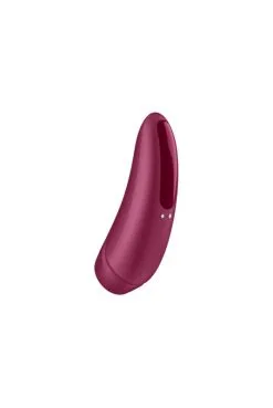 Stimulateur Clitoridien Connecté Bordeaux Curvy 1 Satisfayer -SexToys Soldes stimulateur clitoridien connecte bordeaux curvy 1 satisfayer 3