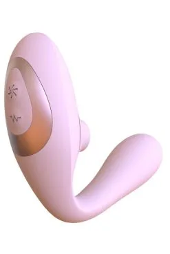 Stimulateur Clitoris Succion Et Vibro Point G 2 En 1 Flexible Rose 5 Stimulateur Clitoris Succion Et Vibro Point G 2 En 1 Flexible Rose -SexToys Soldes stimulateur clitoris succion et vibro point g 2 en 1 flexible rose 2