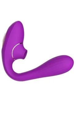 Stimulateur Clitoris Succion Et Vibro Point G 2 En 1 Flexible Violet -SexToys Soldes stimulateur clitoris succion et vibro point g 2 en 1 flexible violet 2