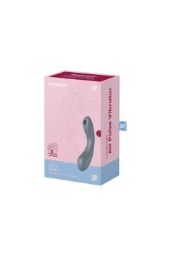 Stimulateur Curvy Trinity 3 En 1 Gris -SexToys Soldes stimulateur curvy trinity 3 en 1 gris 2