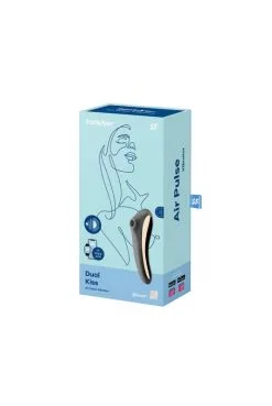 Stimulateur Dual Kiss Noir -SexToys Soldes stimulateur dual kiss noir 4