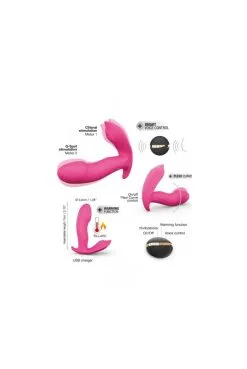 Stimulateur Télécommandé Et Vocal Secret Clit Dorcel -SexToys Soldes stimulateur telecommande et vocal secret clit dorcel 2