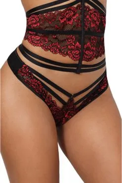 String Dentelle Sensual Paradise -SexToys Soldes string dentelle sensual paradise 5