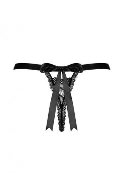 String Isabellia Noir -SexToys Soldes string isabellia noir 3