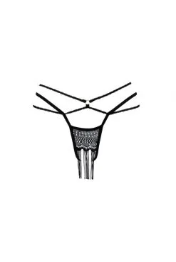 String Ouvert à Franges Aretusa Anais -SexToys Soldes string ouvert a franges aretusa anais 3