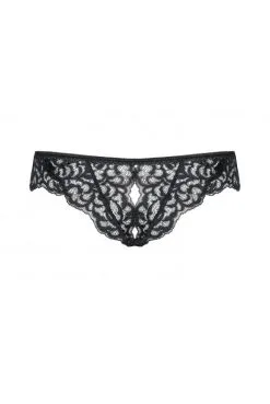 String Ouvert Noir Laluna -SexToys Soldes string ouvert noir laluna 3