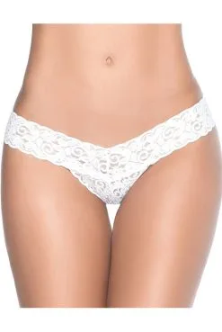 String Sexy Dentelle Blanche -SexToys Soldes string sexy dentelle blanche 2