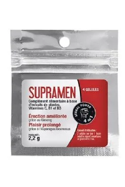 Supramen Homme 4 Gélules