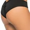Tanga Noir Fesses Froncées