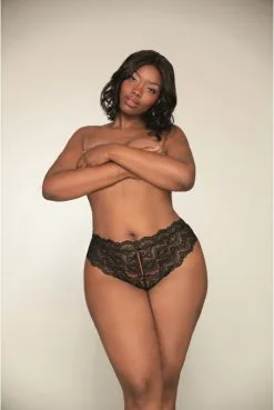 Tanga Noir Ouvert Grande Taille -SexToys Soldes tanga noir ouvert grande taille 3