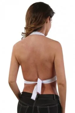 Top Blanc WetLook Zip Fetish -SexToys Soldes top blanc wetlook zip fetish 2