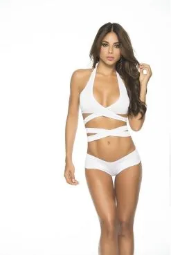 Top Blanc Wrap Around