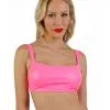 Top Brassière Wetlook Rose Néon