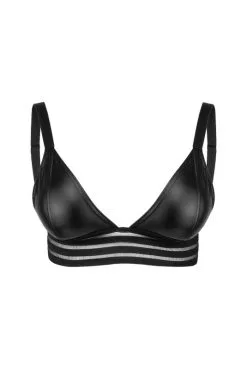 Top Soutien Gorge Fetish WetLook Noir HandMade -SexToys Soldes top soutien gorge fetish wetlook noir handmade 8