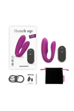 Toys Couple MATCH UP - Sweet Orchid -SexToys Soldes toys couple match up sweet orchid 3