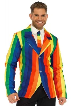 Veste Clown Arc En Ciel