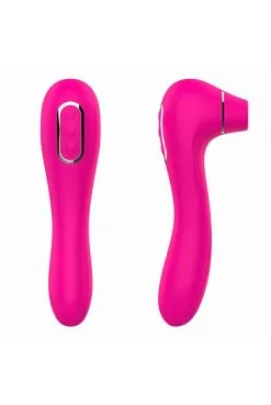 Vibro 10 Modes Stimulateur Succion Rose 10 Programmes USB