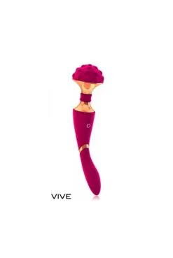 Vibro 2 En 1 Shiatsu Luxe Vive -SexToys Soldes vibro 2 en 1 shiatsu luxe vive 2