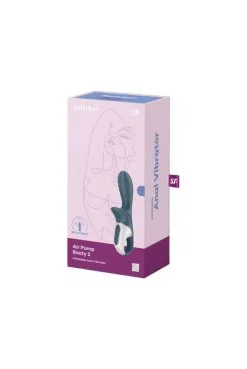 Vibro Anal Gonflable Satisfyer Air Pump Booty 2 Vert -SexToys Soldes vibro anal gonflable satisfyer air pump booty 2 vert 2