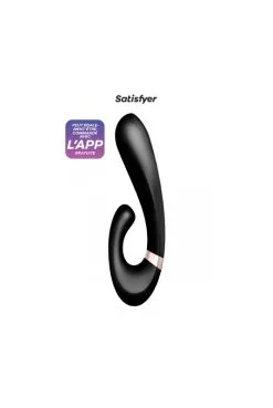 Vibro Chauffant Rabbit Heat Wave Noir