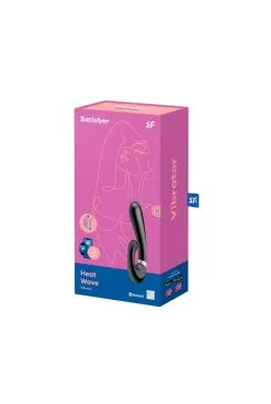 Vibro Chauffant Rabbit Heat Wave Noir -SexToys Soldes vibro chauffant rabbit heat wave noir 4