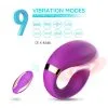 Vibro Couple Forme U Violet Double Moteurs