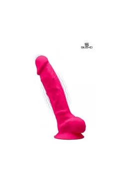 Vibro Double Densité 20 Cm Rose SilexD