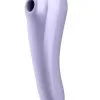 Vibro Et Stimulateur Clitoris Connecté Violet Dual Pleasure